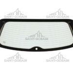 REAR WINDOW HEATED (1 HOLE) GREEN SEKURIT